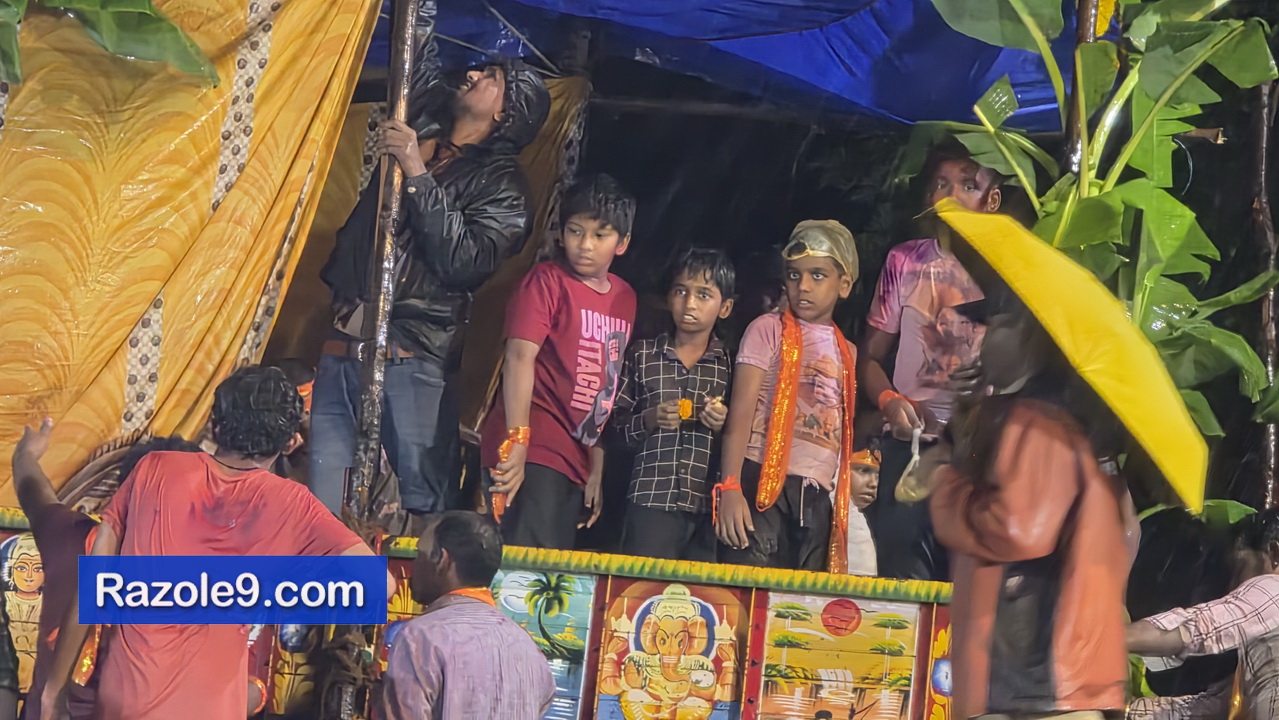 Razole Taluka Ganesh Nimajjanam